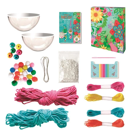 Box Candiy, zestaw kreatywny Zawieszki na doniczkę Makrama