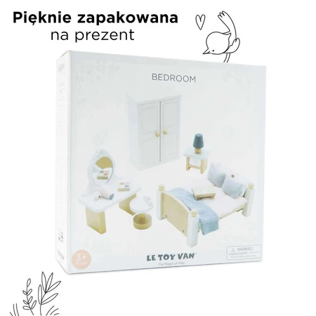 Sypialnia do domku dla lalek Daisylane Le Toy Van