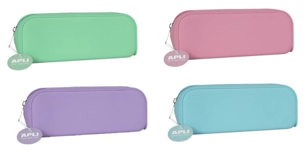 Silikonowy piórnik Nordik Collection Apli Kids - Turkusowy