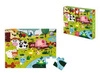 Puzzle sensoryczne 20 elementów Farma, Janod