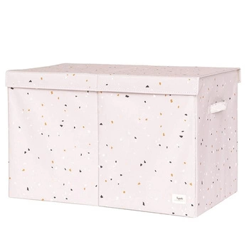 3 Sprouts Pudełko Zamykane Recycled Terrazzo Gray