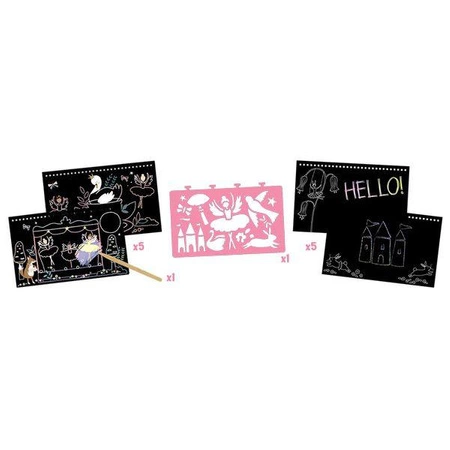 Baletnice Zdrapywanka z Rysikiem