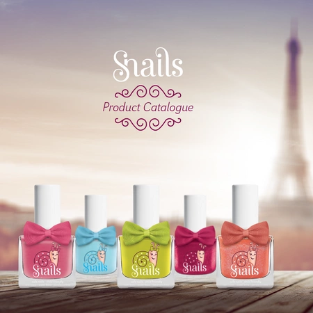 Lakier do paznokci dla dzieci Snails - Candy Floss