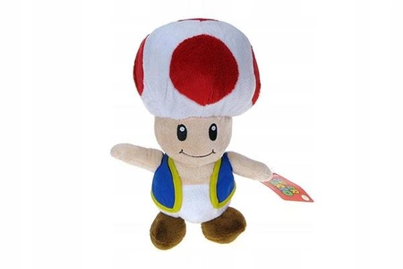Mario Bross pluszak Toad - 25 cm