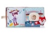 LILLIPUTIENS Książeczka aktywizująca z mini-pacynką Doktor Lisiczka Alice 12 m+