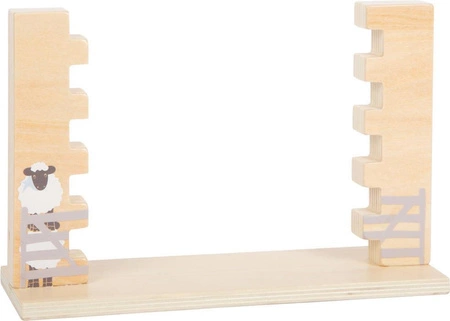 Drewniana gra Chwiejna ściana 12237-Small Foot, gry zręcznościowe dla dzieci