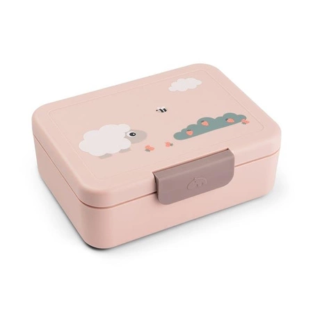 Done by Deer Lunchbox dla Dziecka z Podziałką Tiny Farm Powder