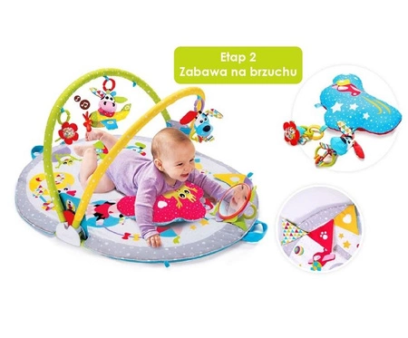 Yookidoo Gymotion Mata do Zabawy i Leżaczek Sit-Up 3w1