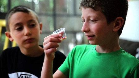 Zestaw do robienia eksperymentów The Purple Cow - Kulki żelowe