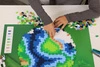 Plus-Plus Mini, Puzzle po numerach 800 szt - Kula ziemska
