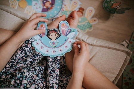 Zestaw kreatywny Girlandy z wróżkami 6+, Janod