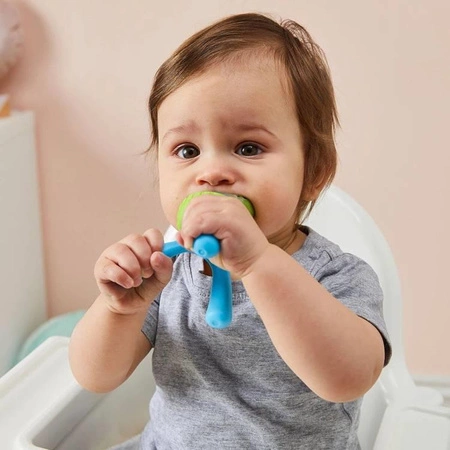 Gryzak silikonowy do podawania pokarmu, Ocean Breeze, b.box