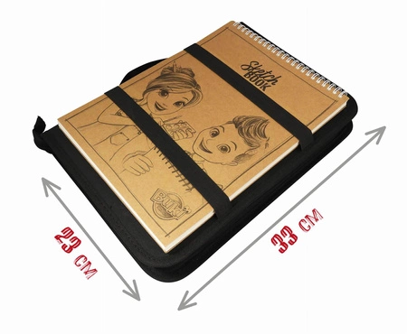 Teczka dla małego artysty ze szkicownikiem 5436