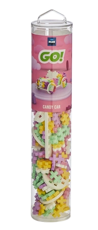 Plus-Plus GO!, Mini Tuba - 200 szt Candy car 