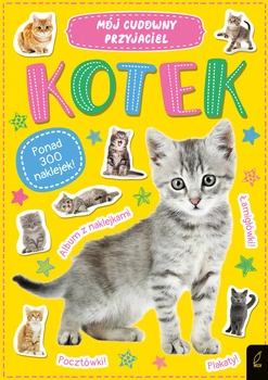 Mój cudowny przyjaciel. Kotek. Ponad 300 naklejek