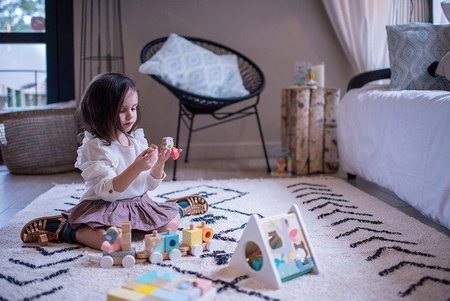 Trójkątny sorter kształtów Pure, Janod