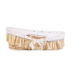 Childhome Kosz mojżesza Boho z materacykiem + Pokrowiec Jersey Gold dots