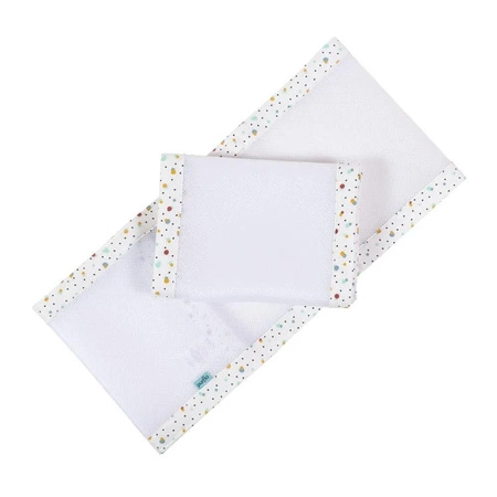 Oddychający ochraniacz do łóżeczka Pur Air PurFlo - Scandi Spot