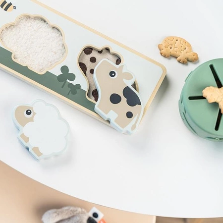 Done by Deer Puzzle Sensoryczne Zwierzątka Tiny Farm