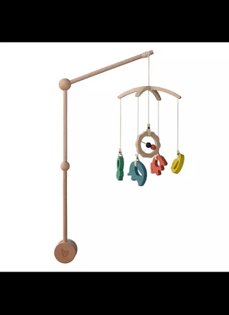 Yumi Yay - Drewniany uchwyt do karuzeli 3w1
