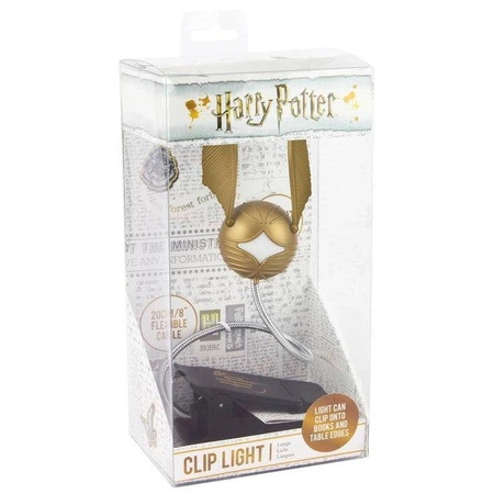 Lampka Harry Potter złoty znicz klips