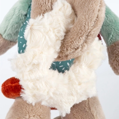 Zabawka rozwojowa Słonik z pozytywką szeleścik grzechotka dzieci sigikid