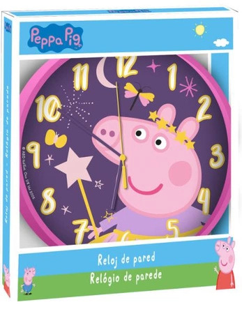 Zegar ścienny Świnka Peppa 25 cm PP17022