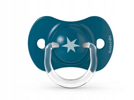 Smoczek Fizjologiczny niebieski forest 18+ Suavinex