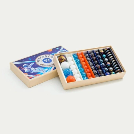 Szklane kulki KOSMOS BOX-18
