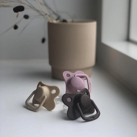 Filibabba Smoczki 2 szt. 6m+ Dusty Rose