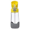Butelka tritanowa ze słomką 450 ml, Lemon Sherbet, b.box