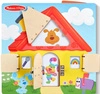 Drewniana tablica aktywności z okienkami Domek Blue’s Clues & You 33042 Melissa & Doug