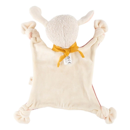 Pierwsza przytulanka komforter Owieczka szmatka maskotka dla dzieci sigikid