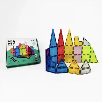 Imanix klocki magnetyczne STAR 36 elem. 350036