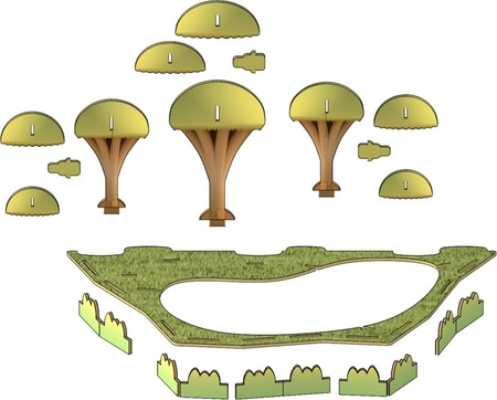 Halftoys Magnetyczny Składany Krokodyl z Makietą