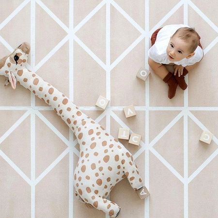 TODDLEKIND Mata do zabawy piankowa podłogowa Prettier Playmat Nordic Clay Beige