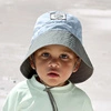 Lassig Kapelusz rybacki z filtrem UV80 Splash & Fun sky blue/deep olive, rozm. 50/51