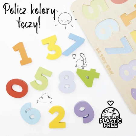 Układanka z cyframi Le Toy Van