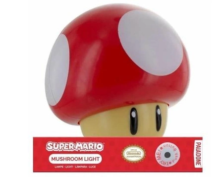 Nintendo lampka Grzybek z dźwiękiem (funkcja: Try me)