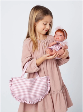 Lalka Toneta z torbą w kratkę Antonio Juan 60353