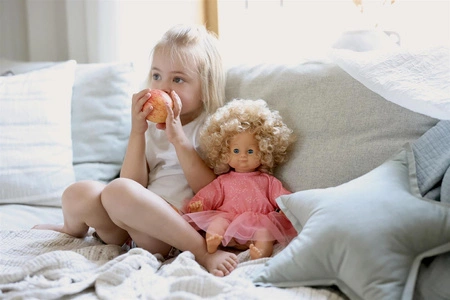 Duża lalka interaktywna Lillan blondynka odgrywanie ról dla dzieci Skrållan