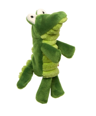 Zestaw pluszowych pacynek na palce małpka krokodyl żyrafa zabawka sigikid