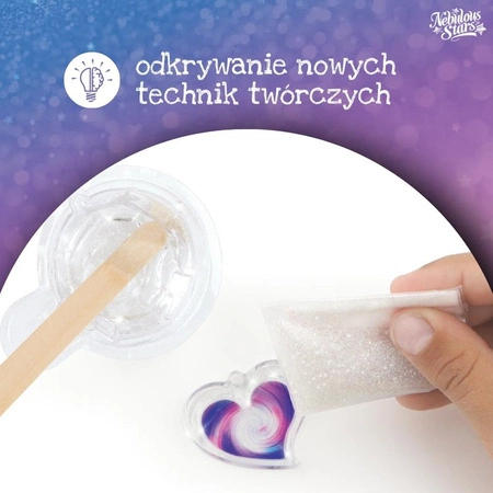 Zestaw do robienia biżuterii – talizman 8 szt. Eclipsia Nebulous Stars