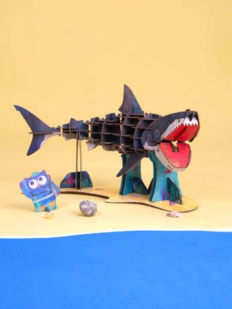 mierEdu Puzzle 3D - Żarłacz biały ME4221