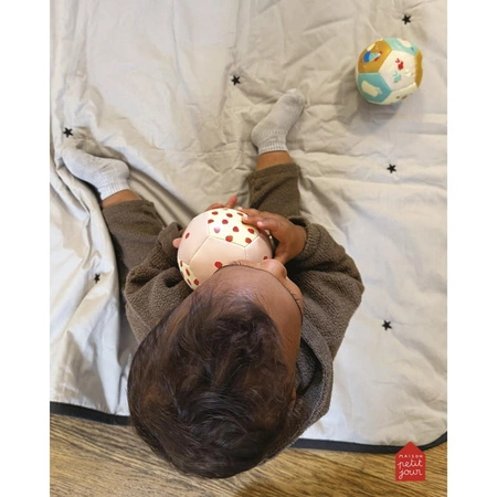 Miękka piłka dla niemowląt i małych dzieci, Truskawki | Maison Petit Jour®