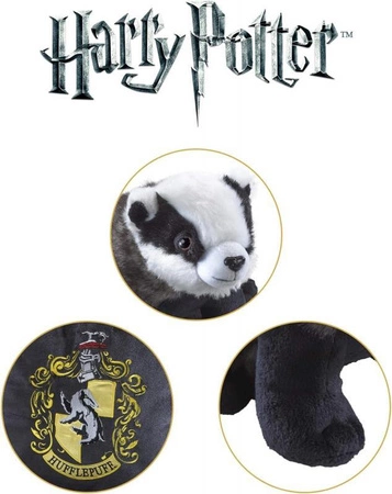Harry Potter zestaw: poduszka plus maskotka - Hufflepuf