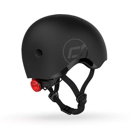 SCOOTANDRIDE Kask XXS-S dla dzieci 1-5 lat Black