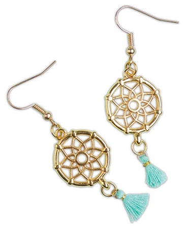 Zestaw do tworzenia biżuterii Łapacze snów 8+, Janod