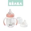 Beaba Butelka treningowa 2 w 1 tritanowa 210 ml old pink