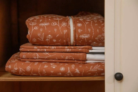 Little Dutch Śpiworek do spania z odpinanymi rękawkami 70 cm Wild Flowers Rust TE11621061